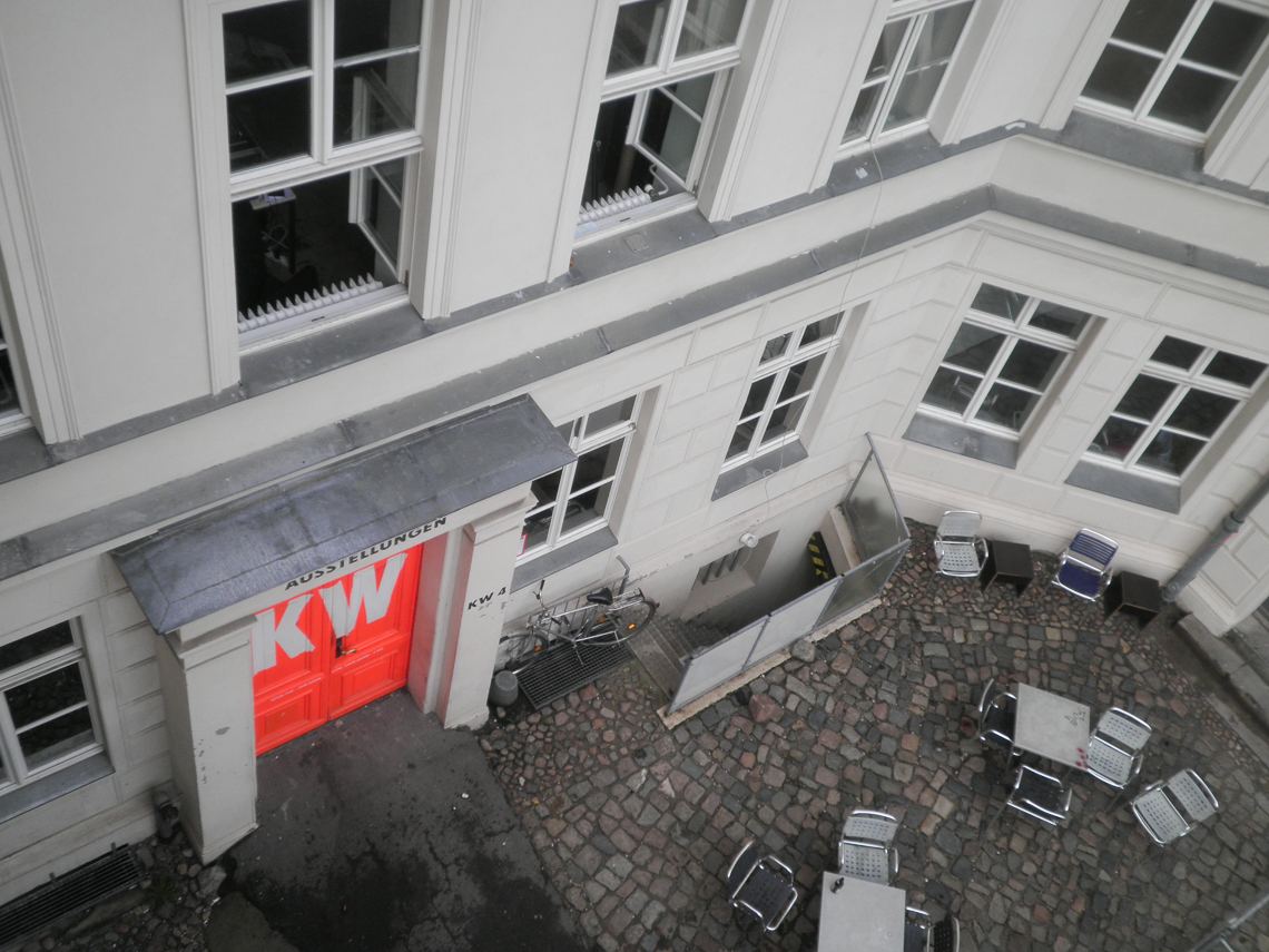KW Institute for Contemporary Art, Berlin — courtyard exterior