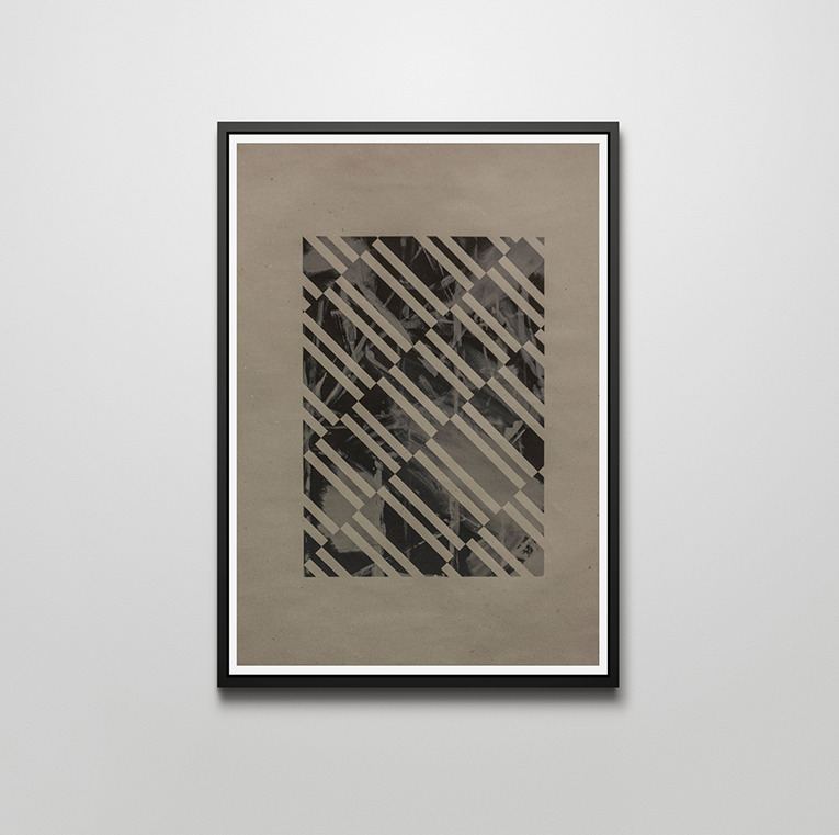 ALDI Nord I — black ink on recycled paper