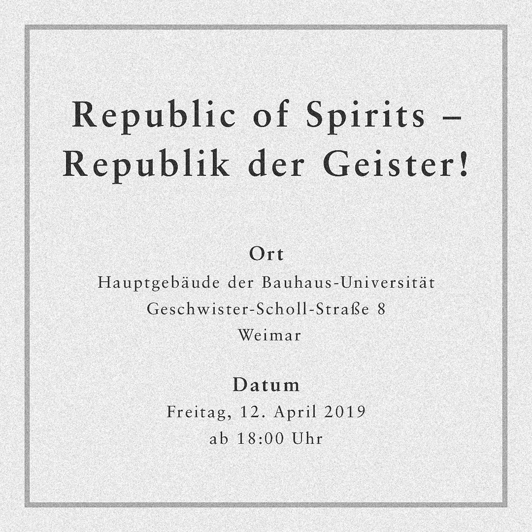 Apparition: Ouija board, exhibition invitation