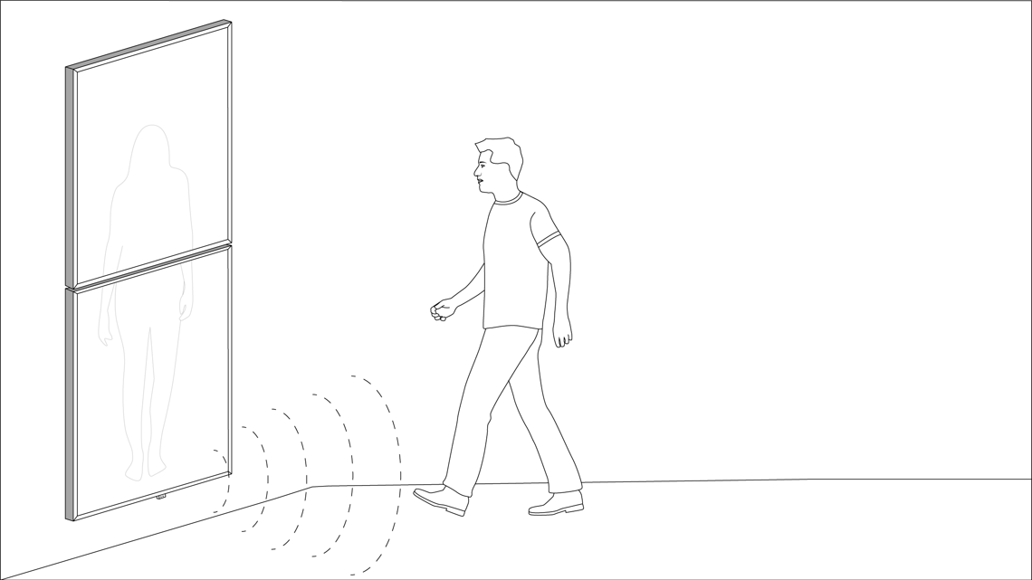 Apparition: interaction illustration (B)