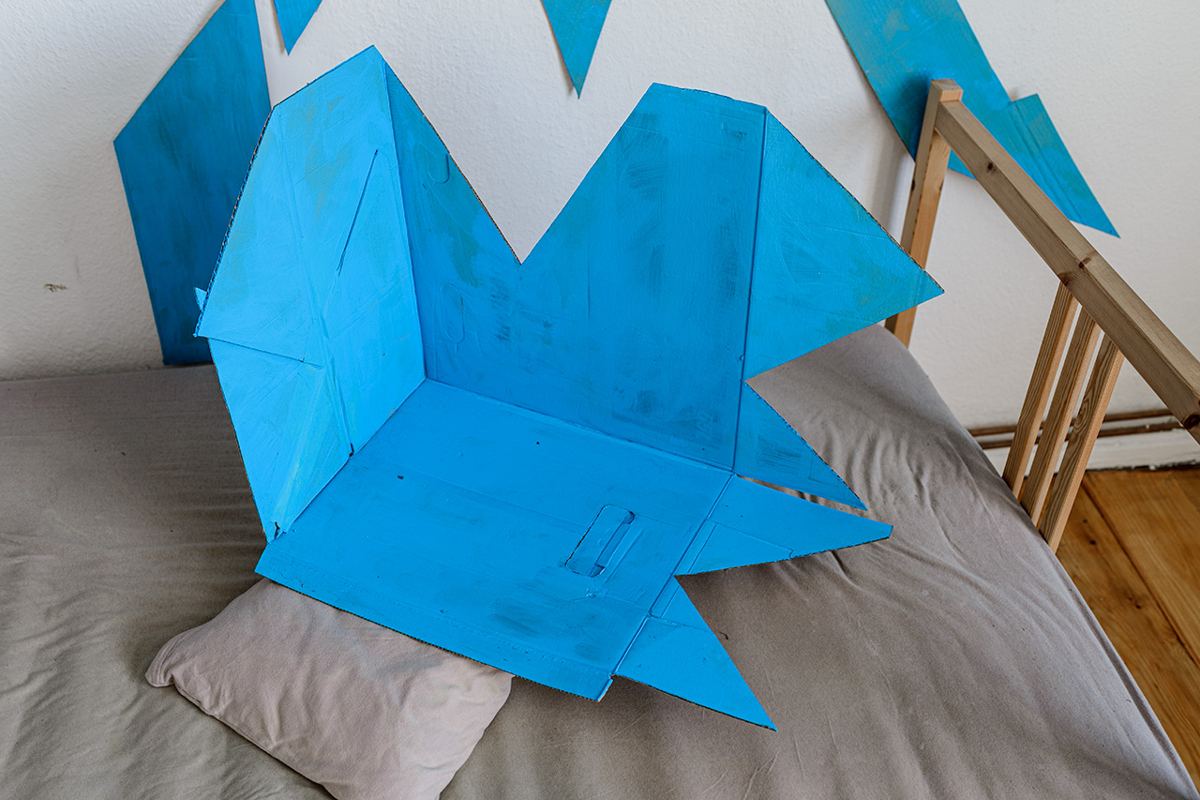 Dream Therapy — installation view, wall detail